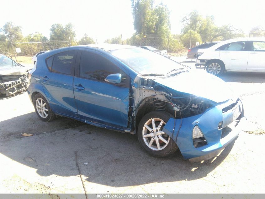 2012 TOYOTA PRIUS C FOUR