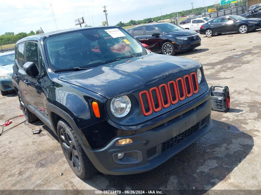 2017 JEEP RENEGADE ALTITUDE FWD