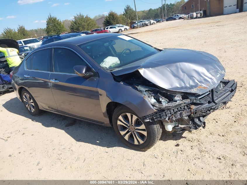 2015 HONDA ACCORD LX