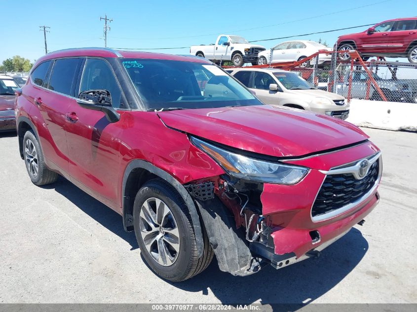 2020 TOYOTA HIGHLANDER XLE