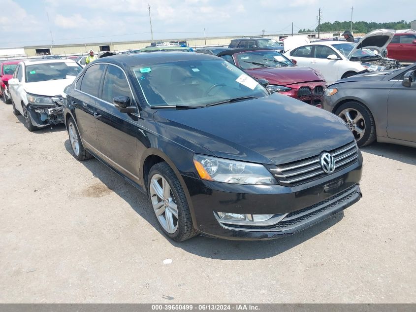 2013 VOLKSWAGEN PASSAT 2.0L TDI SEL PREMIUM