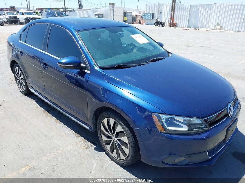 2013 VOLKSWAGEN JETTA HYBRID SEL PREMIUM