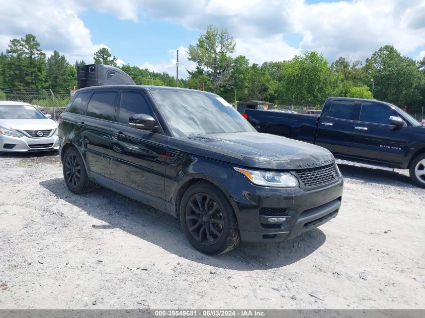 2016 LAND ROVER RANGE ROVER SPORT HSE