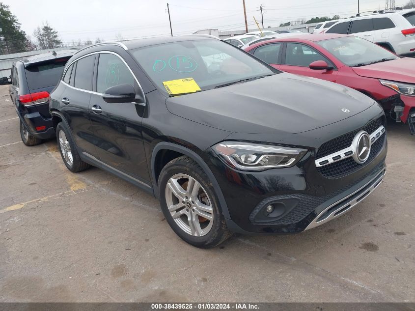 2021 MERCEDES-BENZ GLA 250 4MATIC