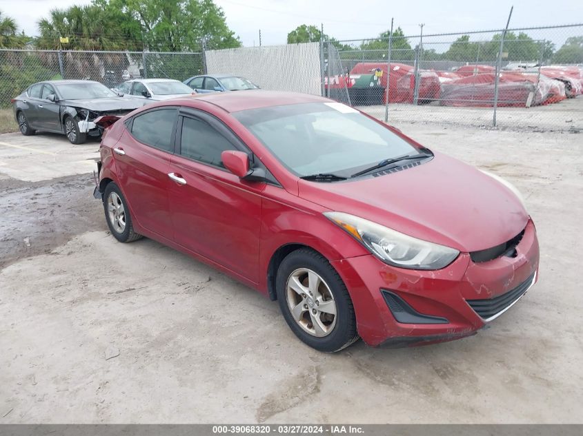 2014 HYUNDAI ELANTRA SE