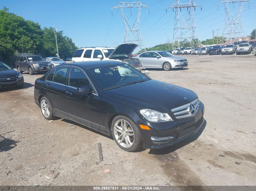 2012 MERCEDES-BENZ C 300 LUXURY 4MATIC/SPORT 4MATIC