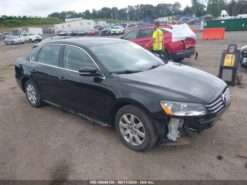 2012 VOLKSWAGEN PASSAT 2.5L SE