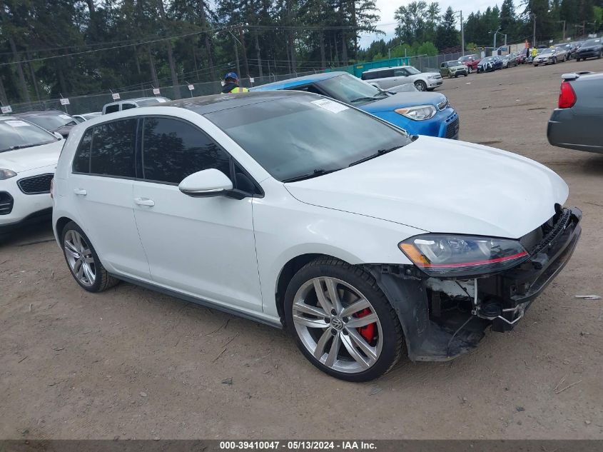 2015 VOLKSWAGEN GOLF GTI 2.0T AUTOBAHN 4-DOOR