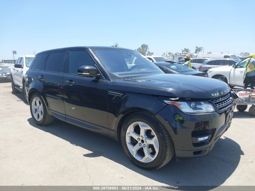 2017 LAND ROVER RANGE ROVER SPORT 3.0L V6 TURBOCHARGED DIESEL SE TD6