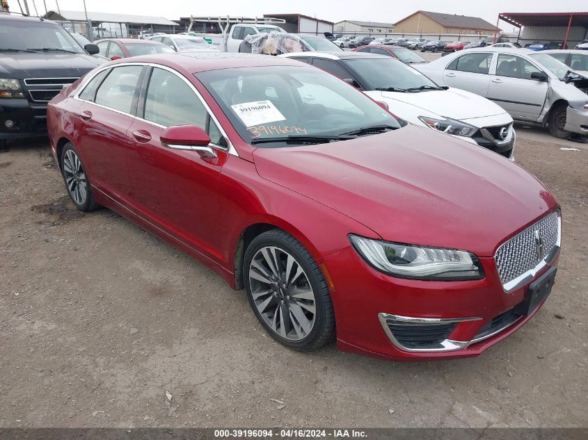 2017 LINCOLN MKZ RESERVE