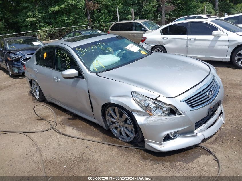 2010 INFINITI G37 JOURNEY