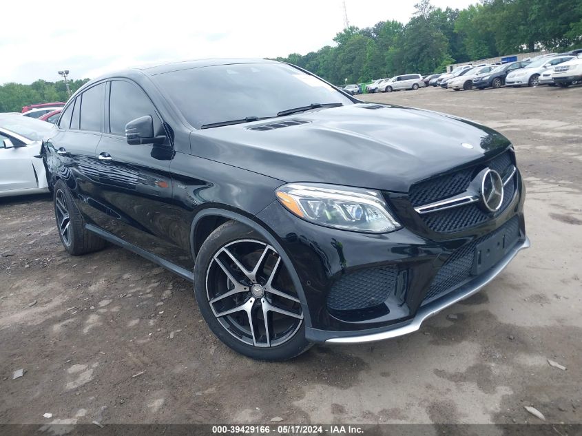 2016 MERCEDES-BENZ GLE 450 AMG COUPE 4MATIC