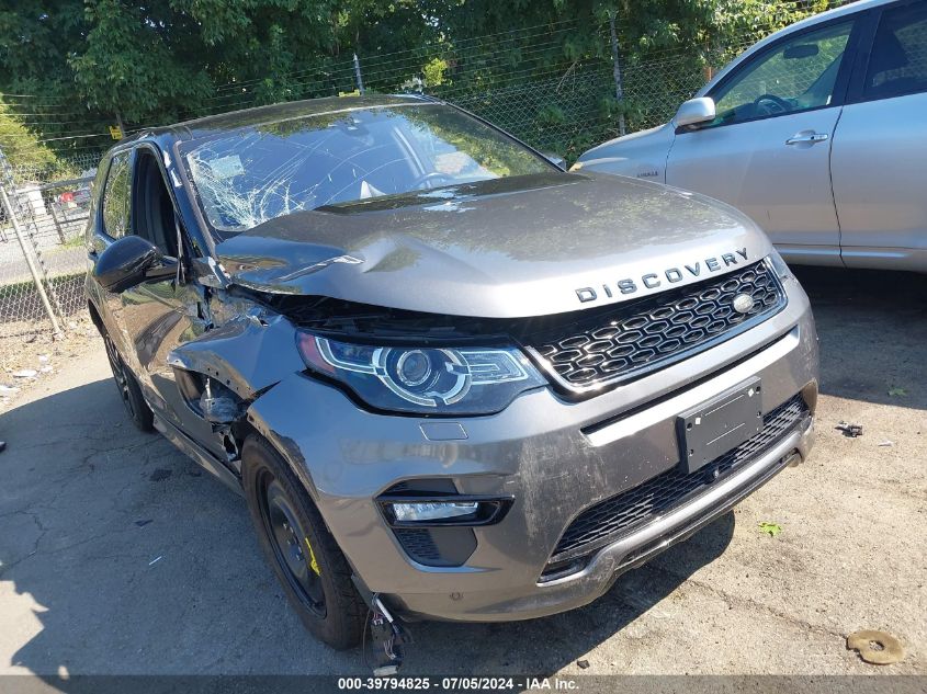 2017 LAND ROVER DISCOVERY SPORT HSE LUX