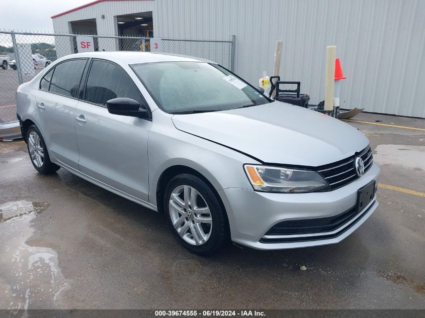 2015 VOLKSWAGEN JETTA 2.0L S