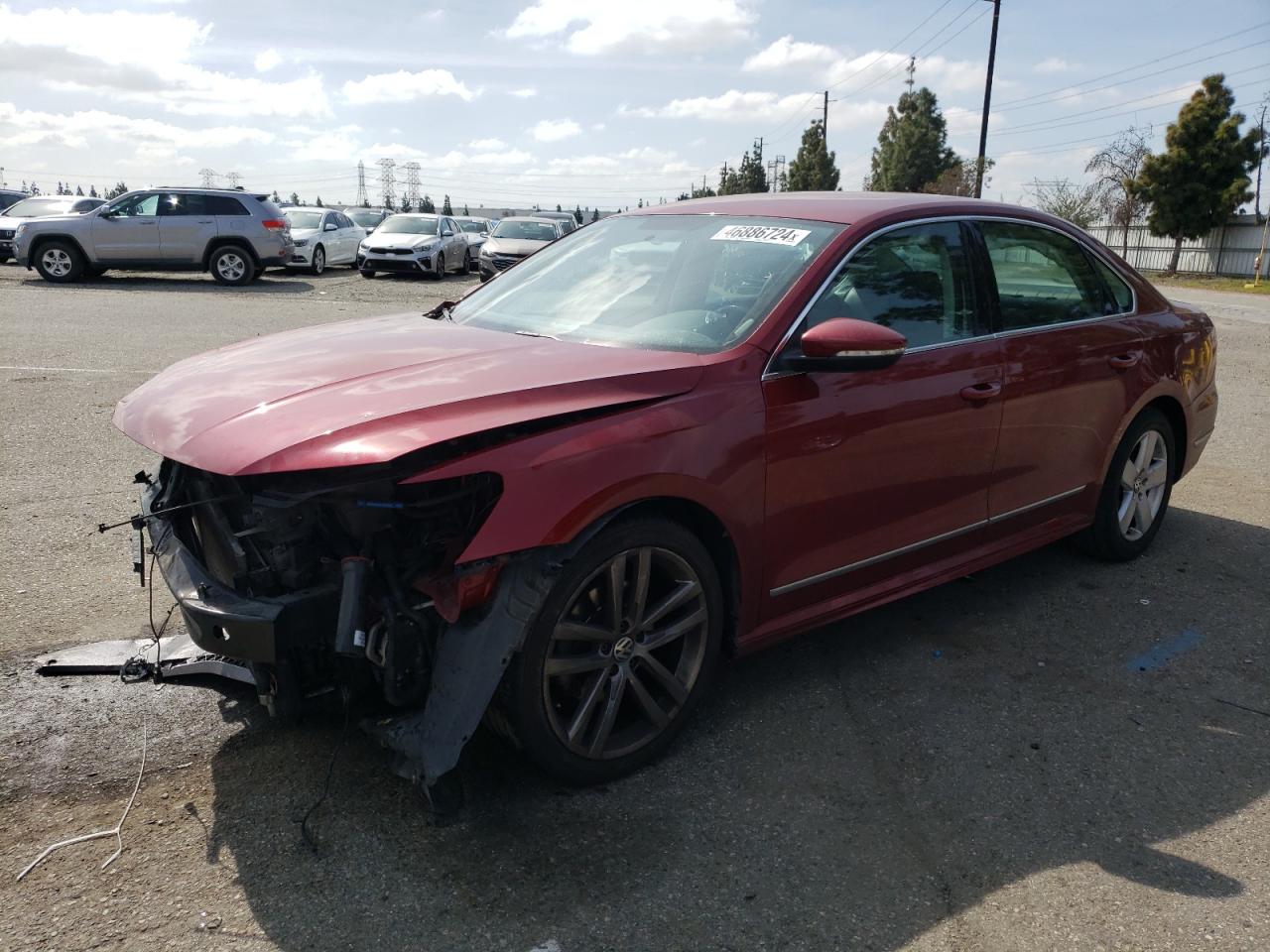 2016 VOLKSWAGEN PASSAT S