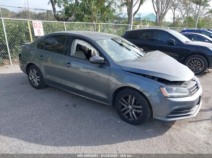 2018 VOLKSWAGEN JETTA 1.4T S