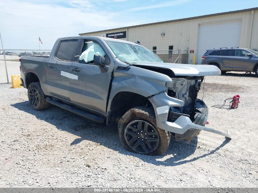 2023 CHEVROLET SILVERADO 1500 4WD  SHORT BED CUSTOM TRAIL BOSS