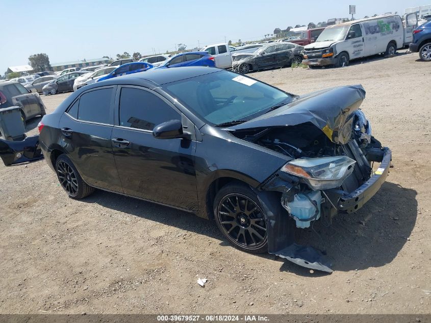 2016 TOYOTA COROLLA LE PLUS