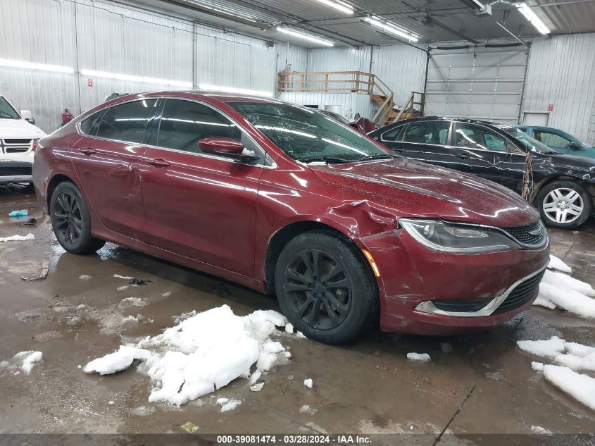 2015 CHRYSLER 200 LIMITED