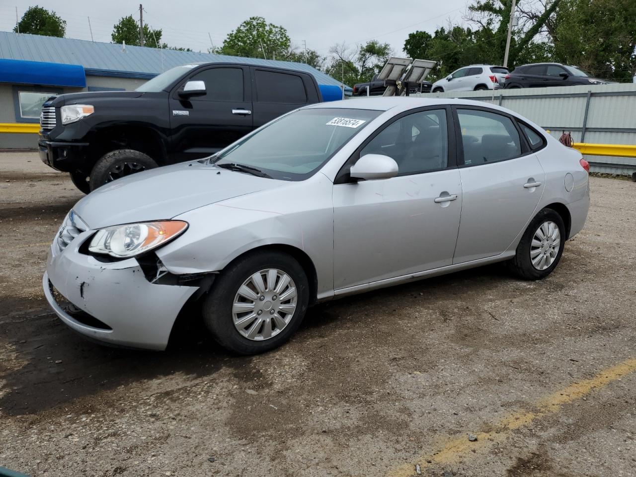 2010 HYUNDAI ELANTRA BLUE