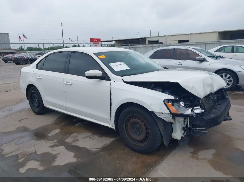 2015 VOLKSWAGEN PASSAT 1.8T S