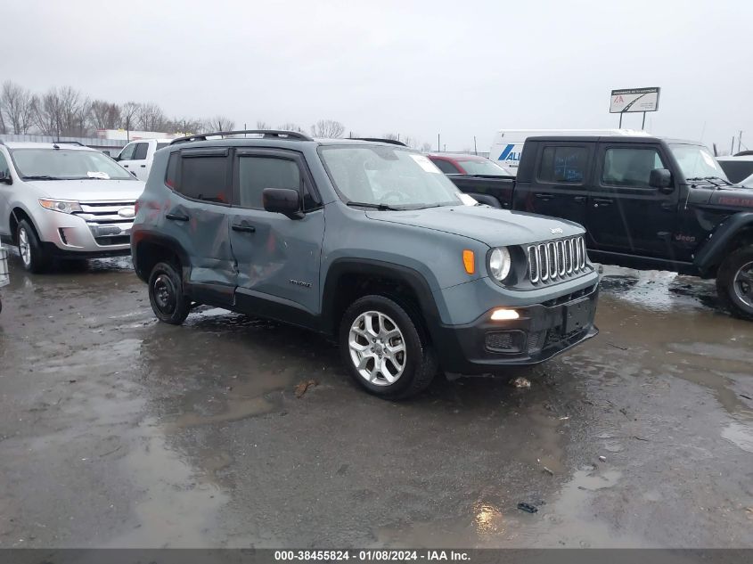 2018 JEEP RENEGADE SPORT 4X4/UPLAND EDITION 4X4