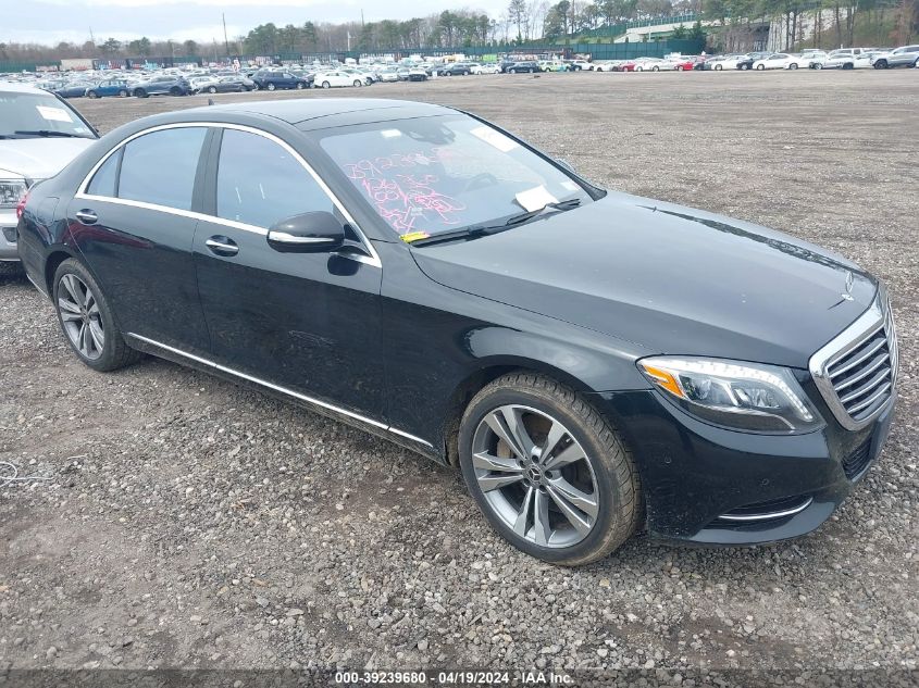 2017 MERCEDES-BENZ S 550 4MATIC