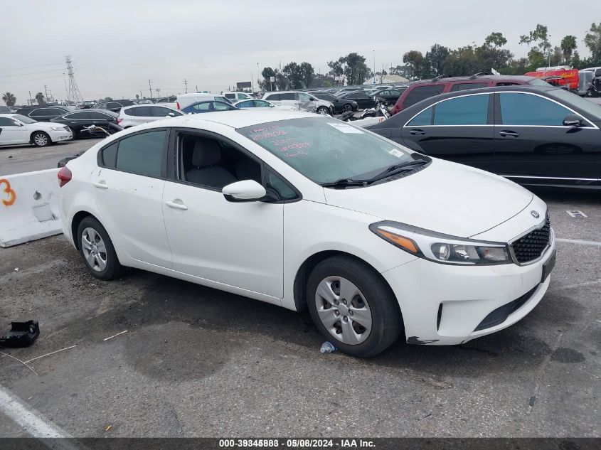 2018 KIA FORTE LX