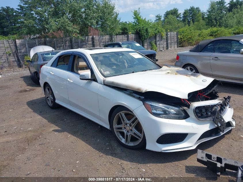 2016 MERCEDES-BENZ E 350 4MATIC