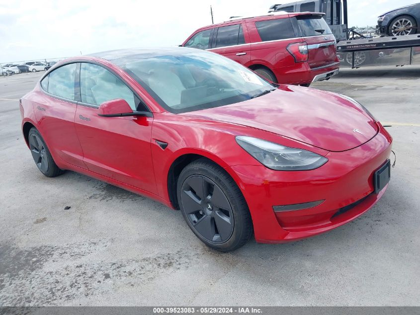 2023 TESLA MODEL 3 REAR-WHEEL DRIVE