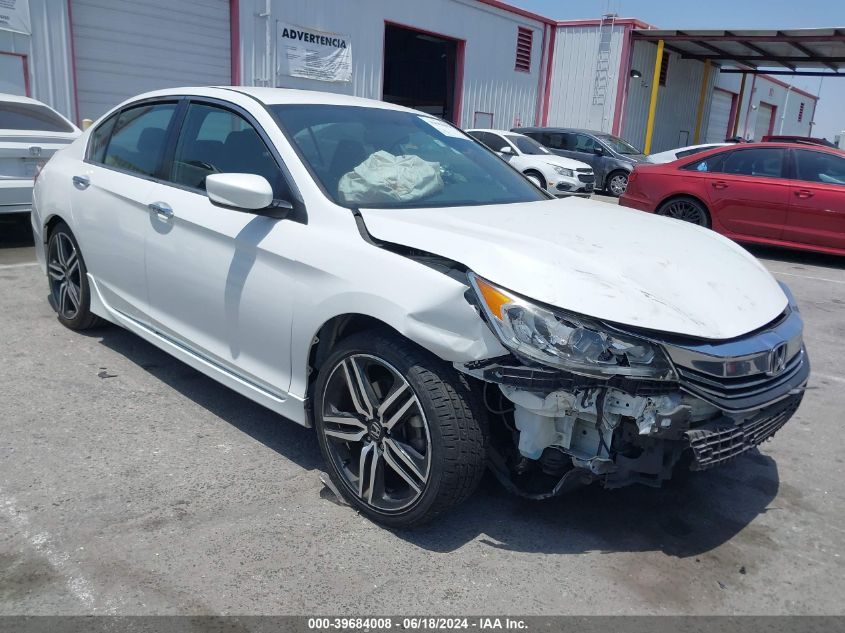 2017 HONDA ACCORD SPORT SE