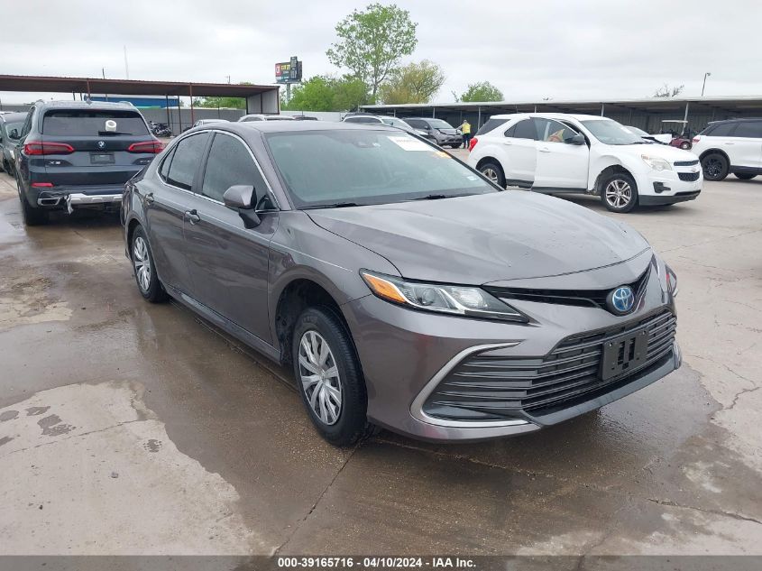 2022 TOYOTA CAMRY LE HYBRID