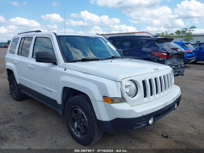 2017 JEEP PATRIOT SPORT 4X4