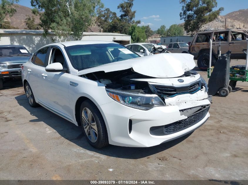 2017 KIA OPTIMA PLUG-IN HYBRID EX