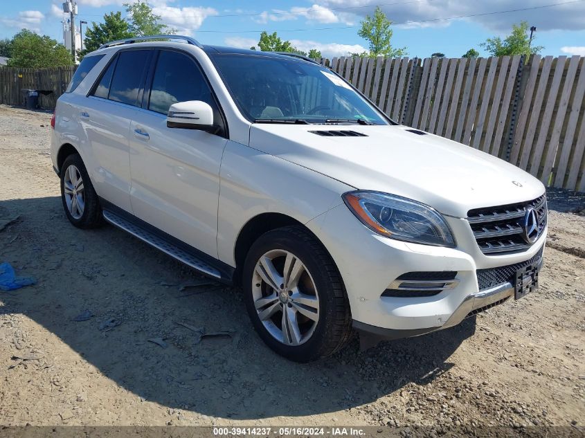 2013 MERCEDES-BENZ ML 350 4MATIC