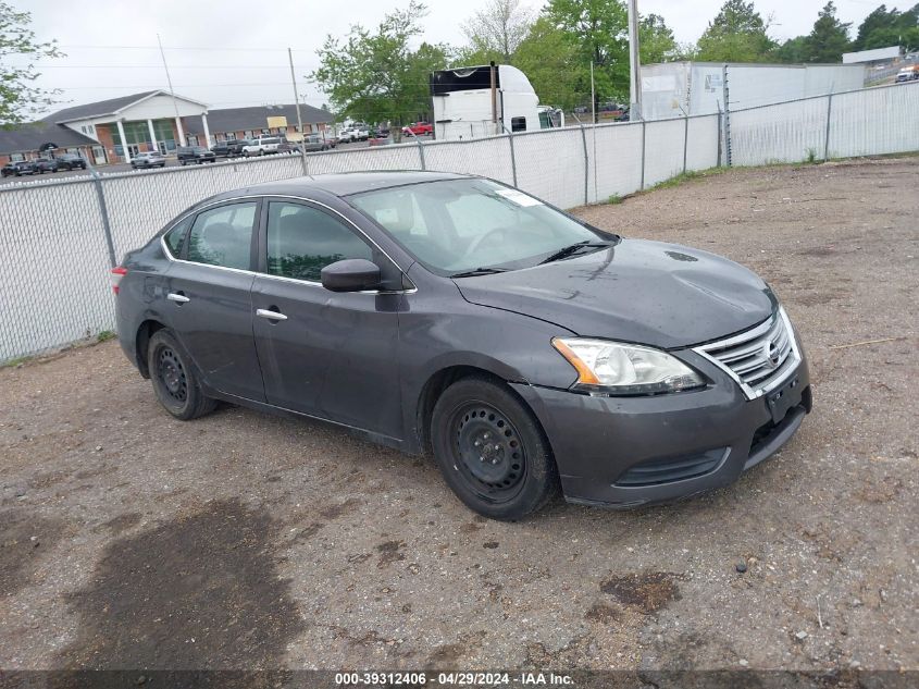 2013 NISSAN SENTRA S