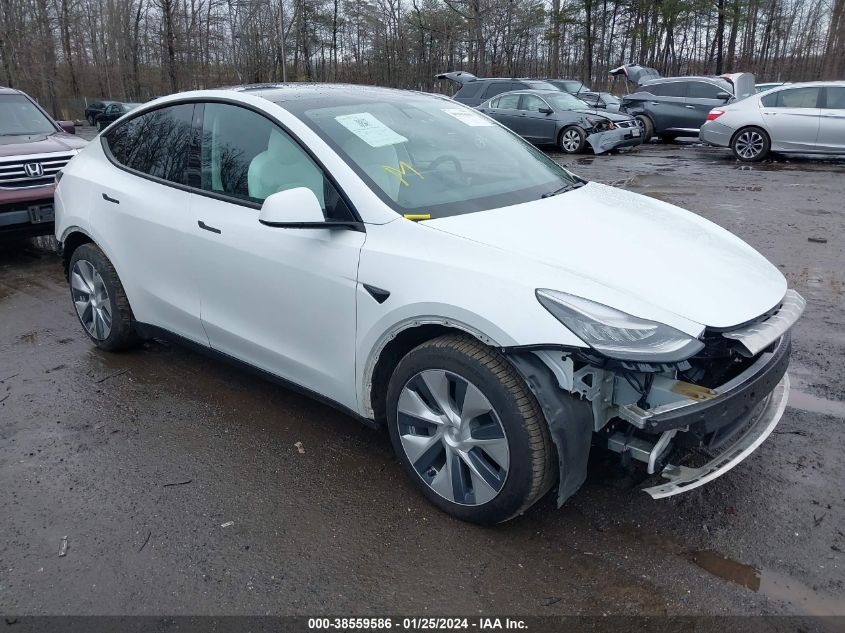 2020 TESLA MODEL Y LONG RANGE DUAL MOTOR ALL-WHEEL DRIVE