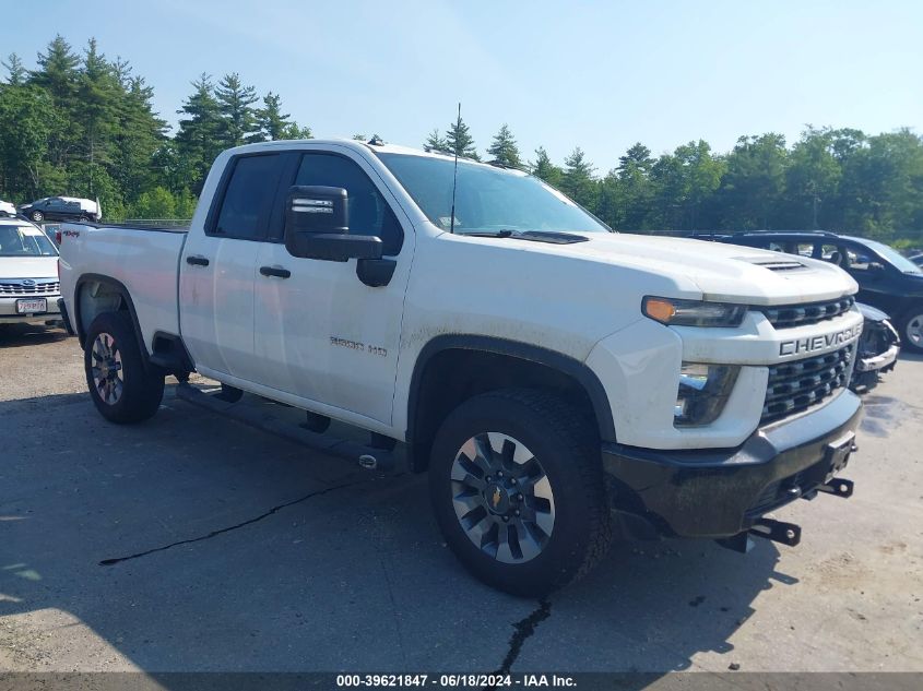 2021 CHEVROLET SILVERADO 2500HD 4WD DOUBLE CAB STANDARD BED CUSTOM