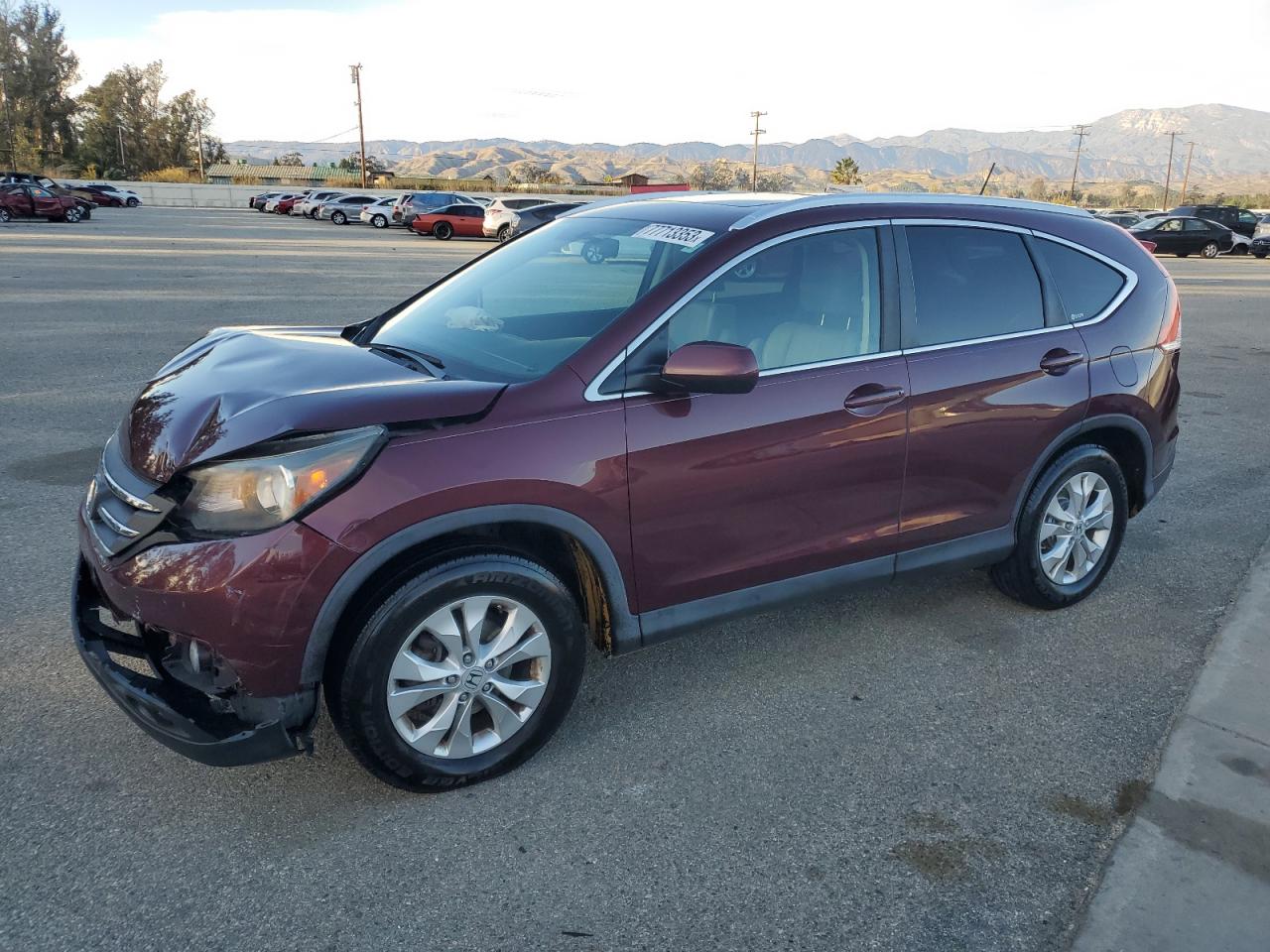 2012 HONDA CR-V EXL