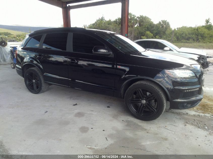 2013 AUDI Q7 3.0T S LINE PRESTIGE