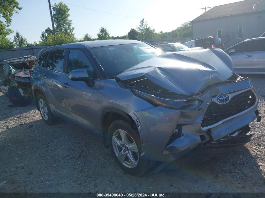 2023 TOYOTA HIGHLANDER HYBRID LE