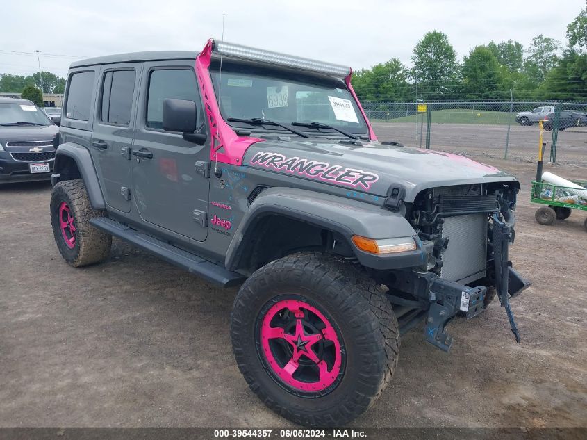 2020 JEEP WRANGLER UNLIMITED SAHARA 4X4