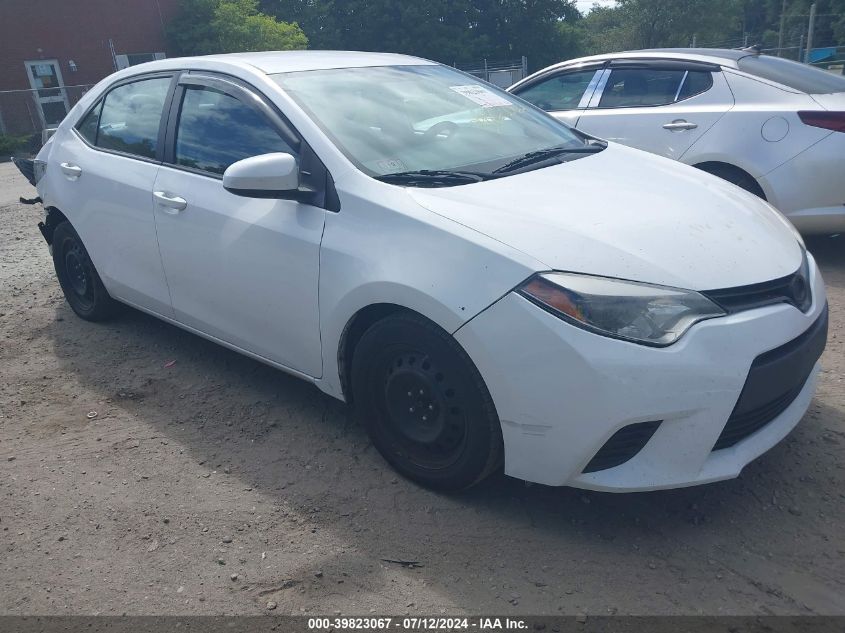 2014 TOYOTA COROLLA LE