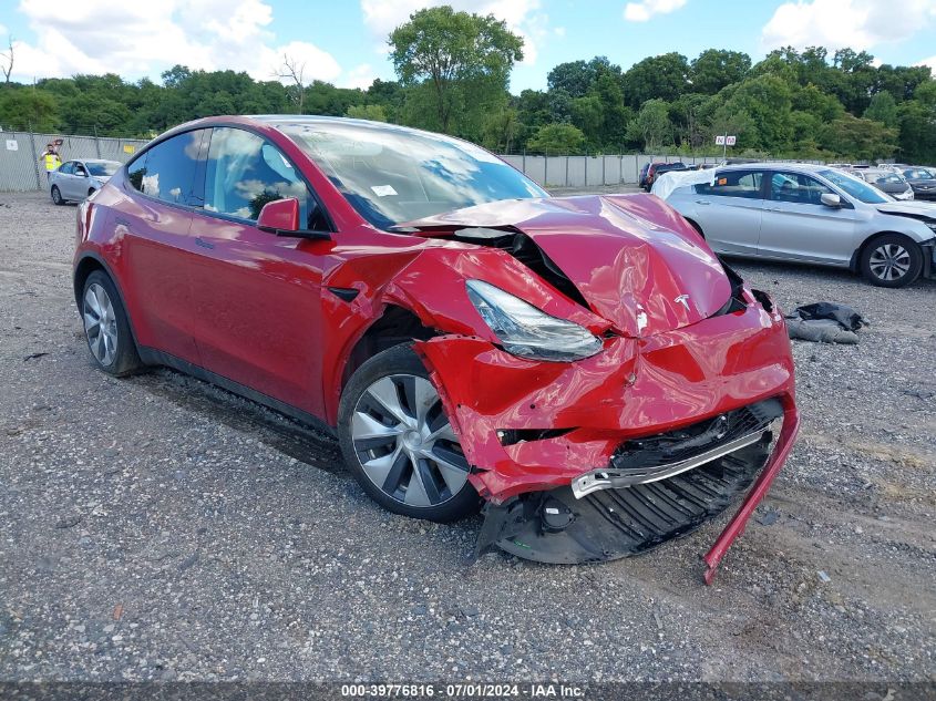 2021 TESLA MODEL Y LONG RANGE DUAL MOTOR ALL-WHEEL DRIVE