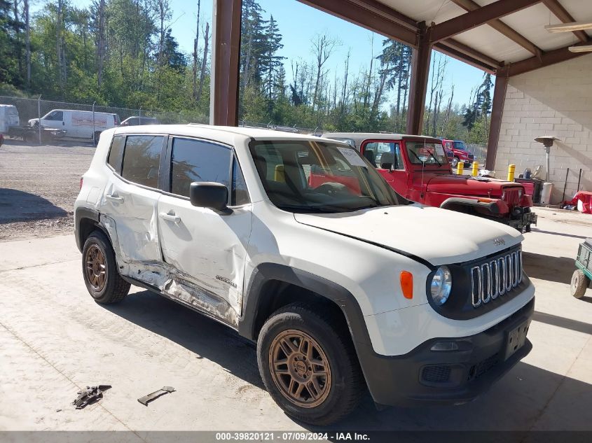 2018 JEEP RENEGADE SPORT 4X4