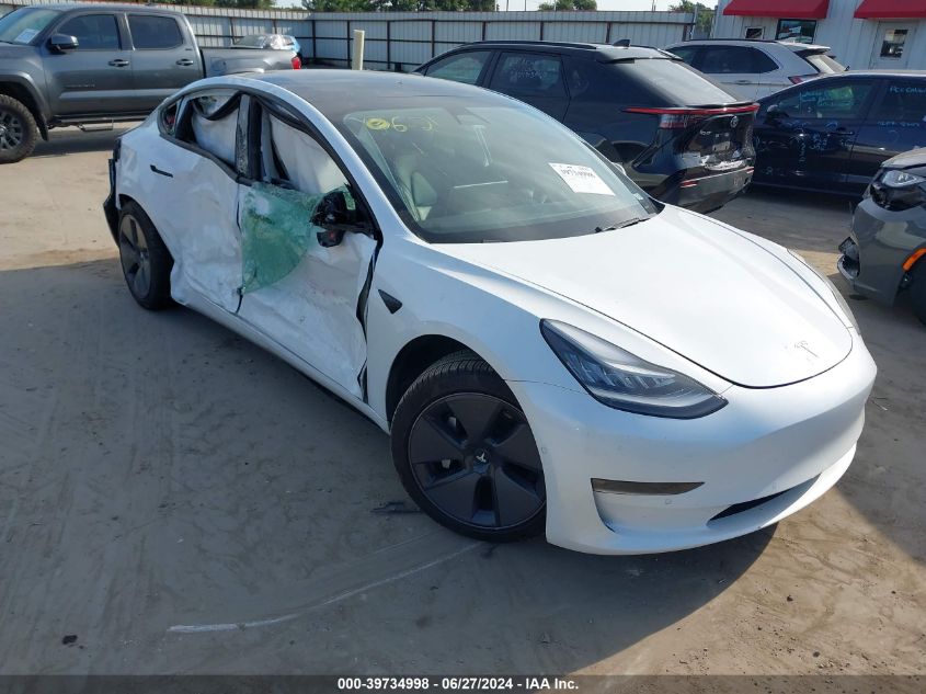 2021 TESLA MODEL 3 LONG RANGE DUAL MOTOR ALL-WHEEL DRIVE