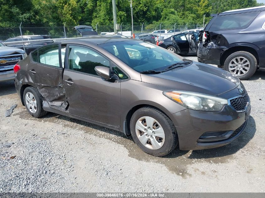 2015 KIA FORTE LX