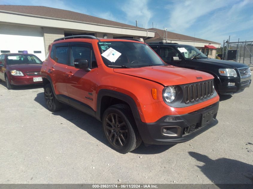 2016 JEEP RENEGADE 75TH ANNIVERSARY