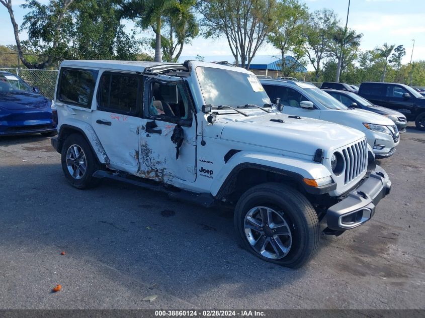 2021 JEEP WRANGLER UNLIMITED SAHARA 4X4