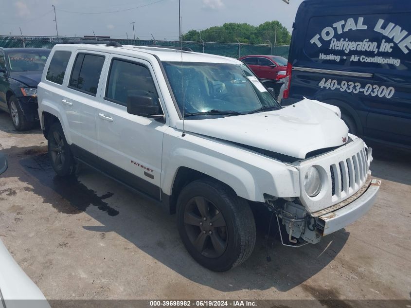 2016 JEEP PATRIOT 75TH ANNIVERSARY